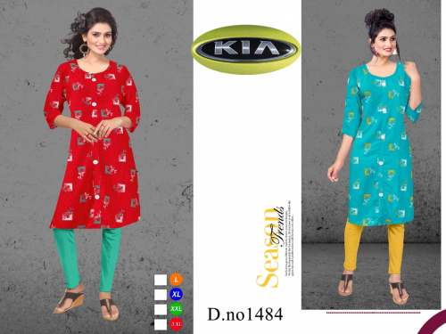 Casual wear printed Kurti by Surbhi Selection