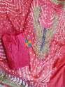 Bandhani Dress Material  thumb 5