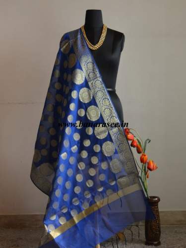 Designer Banarasi Silk Duppata by Shrinath bandhejwale