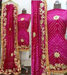 Gotta Patti Bandhani Dress