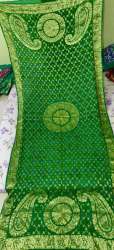 Green bandhej Duppata