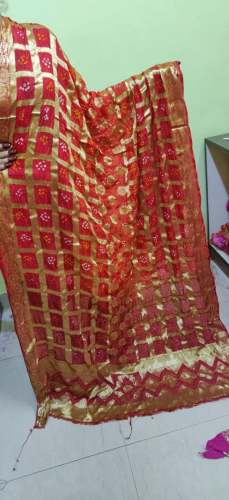 Red fancy duppata