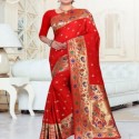 jacquard banarasi silk saree