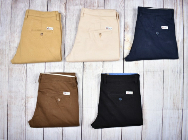 Dobby Cotton Pant by trendzz