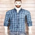INDIGO CHECK SHIRTS thumb 6