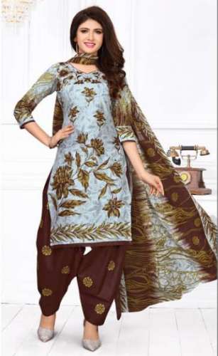 cotton dress material by Sona Print