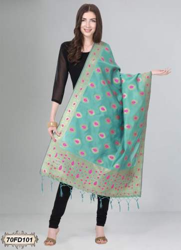 Banarsi silk dupatta