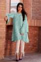 Designer mirror work kurti thumb 4