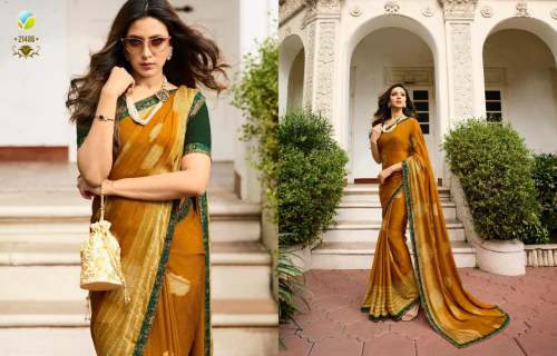 Designer printed catalog saree