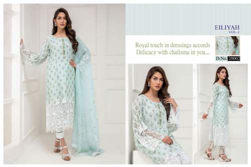 Embroidry georgette dresses