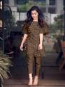 fancy pearl work kurti thumb 3
