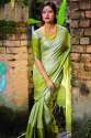 Linen Cotton Saree