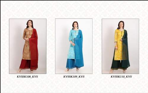 TOP UNSTITCHED + BOTTOM UNSTITCHED + DUPATTA