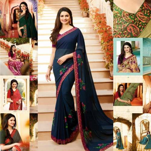 VINAY PRINTED SAREE by royalry export house