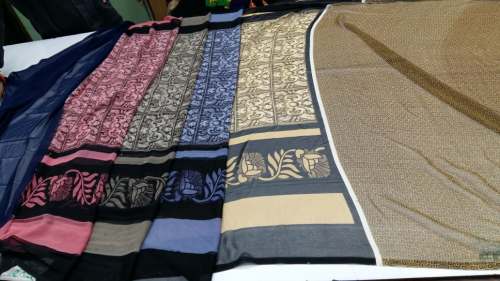 Printed saree