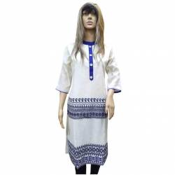 Boutique Cotton Embroidery  Kurti