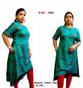 Cotton Straight Fancy ladies Kurti thumb 1