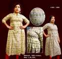 Fancy Cotton Frock Kurti