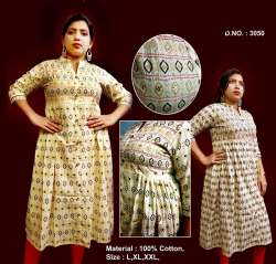 Fancy Cotton Frock Kurti