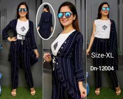 Fancy Ladies Top with Pant & Jacket