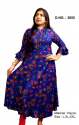Fancy Rayon Long Gown Kurti