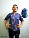 Fancy Short Printed Kurti