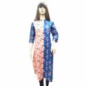 INDRANI Cotton Printed Straight Women Kurti
