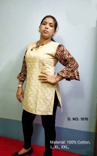 INDRANI Fancy Cotton Kurti