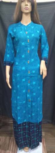 INDRANI Fancy Women Plazo Kurti Set