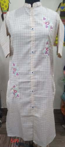 INDRANIFancy Cotton Ladies Kurti