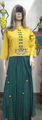 Long Women Boutique Jacket Gown