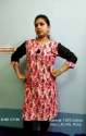 Printed Fancy Cotton Straight Ladies Kurti thumb 1