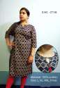 Printed Fancy Cotton Straight Ladies Kurti thumb 4