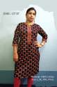 Printed Fancy Cotton Straight Ladies Kurti thumb 5