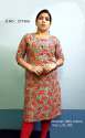 Printed Fancy Cotton Straight Ladies Kurti thumb 7