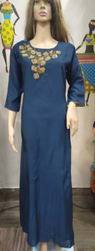 Women's Fancy Handwork Gown