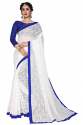 Get Fancy Russel Net Saree By Rudraprayag Brand