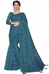 Get Rudraprayag Net Saree For Ladies