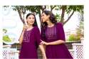 FALAK VOL 2 LIVA RAYON FLAIR KURTIS WITH WORK  thumb 1