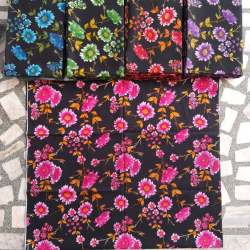 Flowery Printed Fabric
