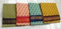 madurai sungudi one side jari border saree