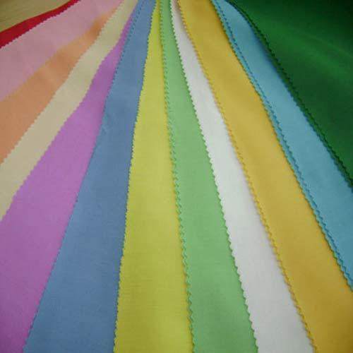 Dyed cotton poplin Fabric by Nilesh Cotton Mills