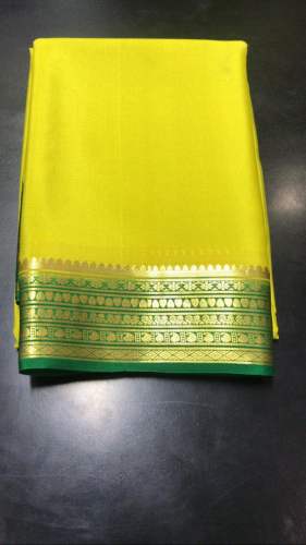 Fancy Pure Crepe silk Plain saree