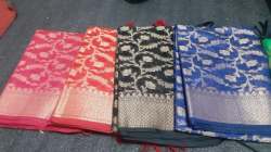 Georgette silk saree