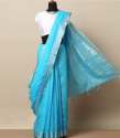 Exclusive Fancy Cotton Slub Saree thumb 1