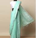 Exclusive Fancy Cotton Slub Saree thumb 5