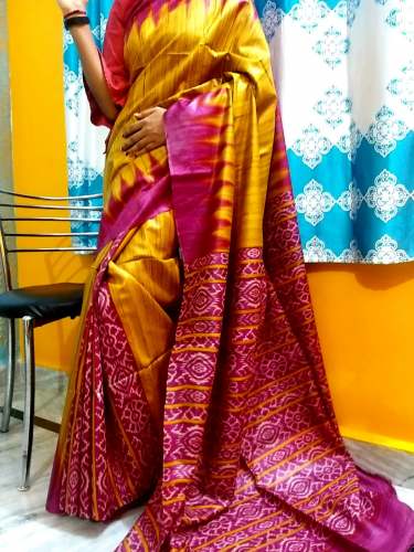 Fancy Patli Pallu Print Saree by sudha silk handloom