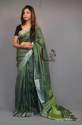 Fashionable Linen Silk Saree For Womens thumb 9
