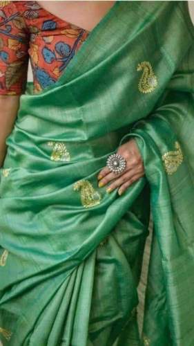 New Arrival Handloom Silk Printed Saree by sudha silk handloom