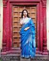 New Arrival Linen Silk Saree thumb 2
